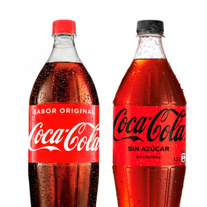 Coca cola sin azúcar 1.500cc