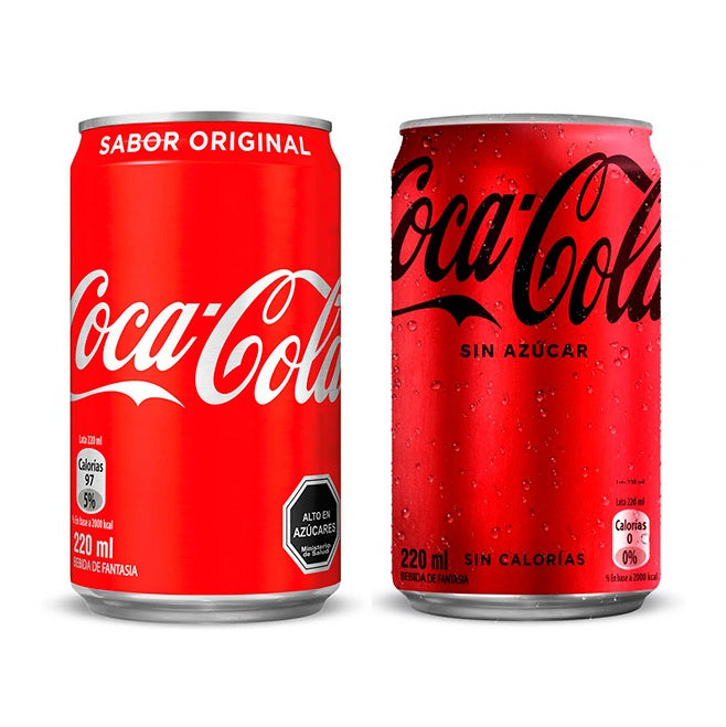 Coca cola sin azúcar 220cc