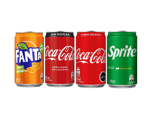 Bebida Lata Coca Cola 220 cc