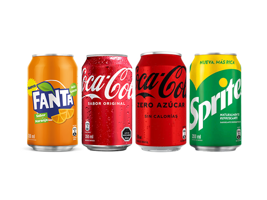 Bebida Lata Coca Cola 350 cc